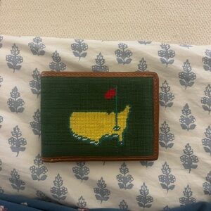 Masters x Smathers and Branson Needlepoint Wallet